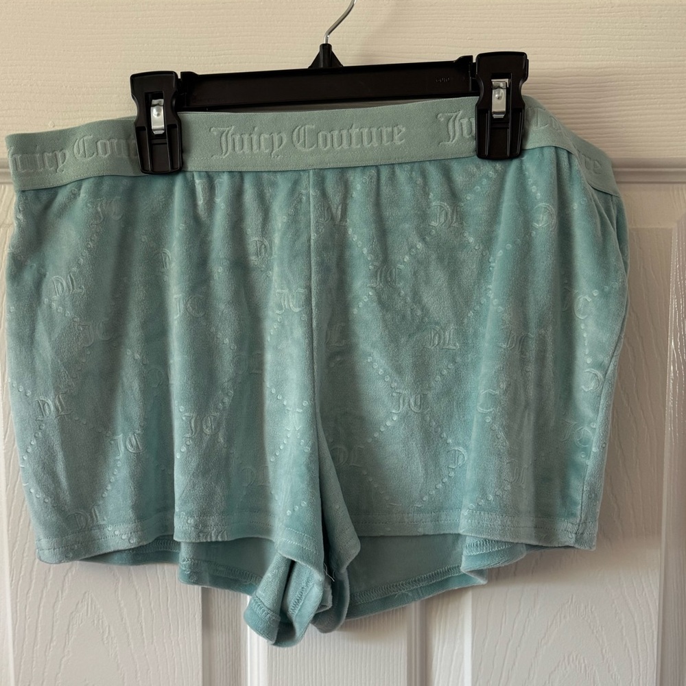 Juicy Couture Women's Velour Sleep Shorts Size Large
